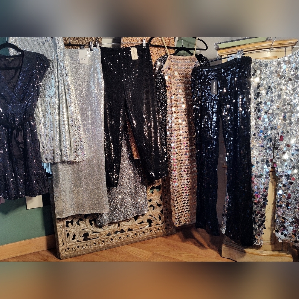 Coming Soon! A Whole Lot Of BLING! If You Like Sequins.. Cone Back Soon!